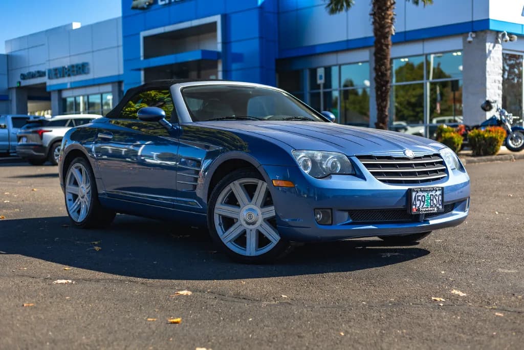 2005 Chrysler Crossfire Limited in Aero Blue Pearl for sale at Newberg Chevrolet in Newberg, Oregon