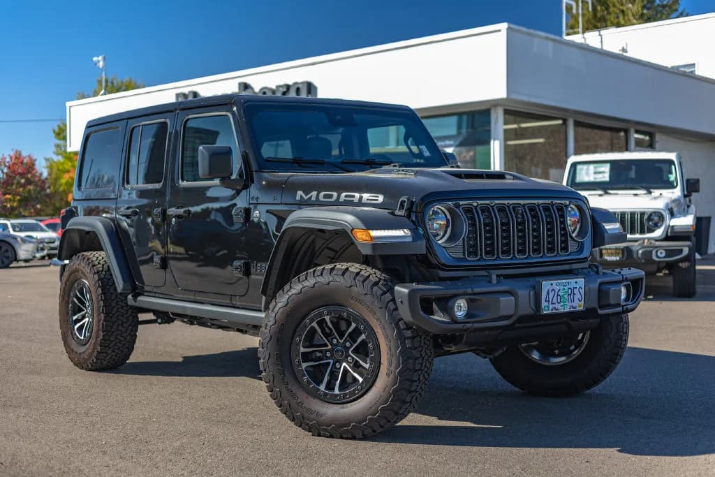 2026 Jeep Wrangler Moab 392 in Black Clearcoat for sale at Newberg CDJR in Newberg, Oregon, photo 1 of 27