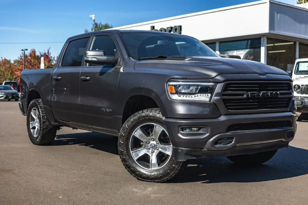 2020 Ram 1500 Rebel in Granite Crystal Metallic Clearcoat for sale at Newberg CDJR in Newberg, Oregon