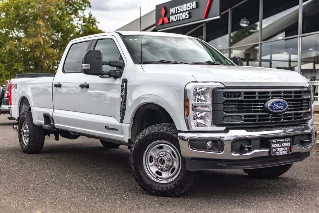 2025 Ford F-350 Super Duty XL in Oxford White for sale at Roger Kehdi Mitsubishi near Portland, Oregon