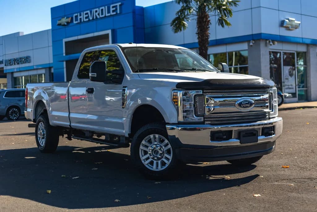2019 Ford F-350 Super Duty XLT in White for sale at Newberg Chevrolet in Newberg, Oregon