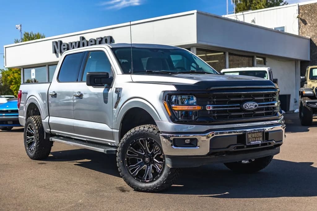 2025 Ford F-150 XLT in Gray for sale at Newberg CDJR in Newberg, Oregon