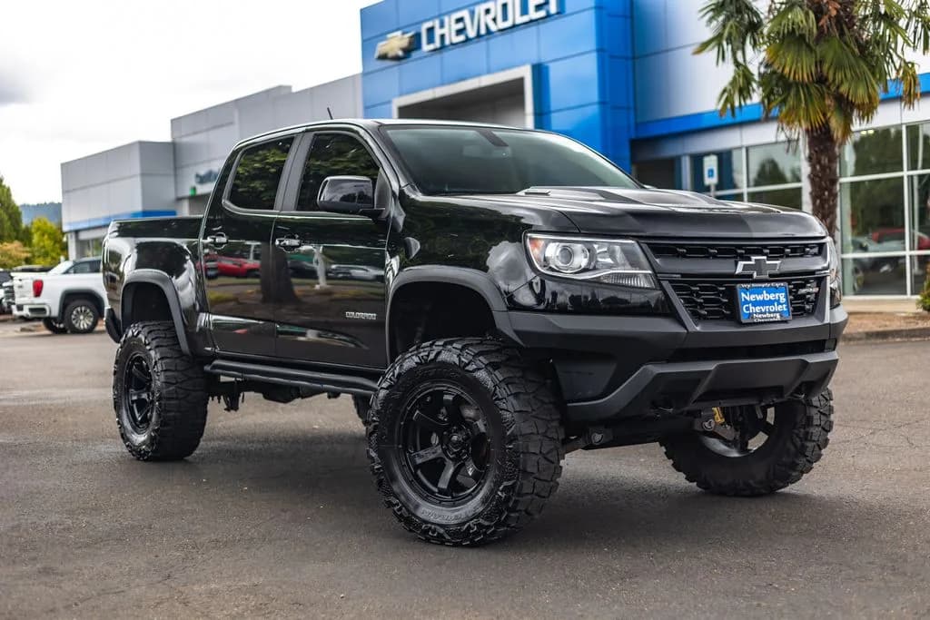 2019 Chevrolet Colorado ZR2 in Black for sale at Newberg Chevrolet in Newberg, Oregon