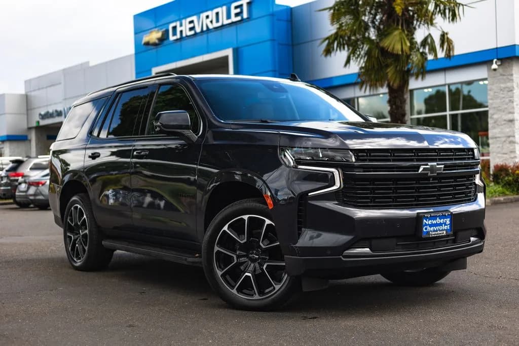 2023 Chevrolet Tahoe RST in Gray for sale at Newberg Chevrolet in Newberg, Oregon