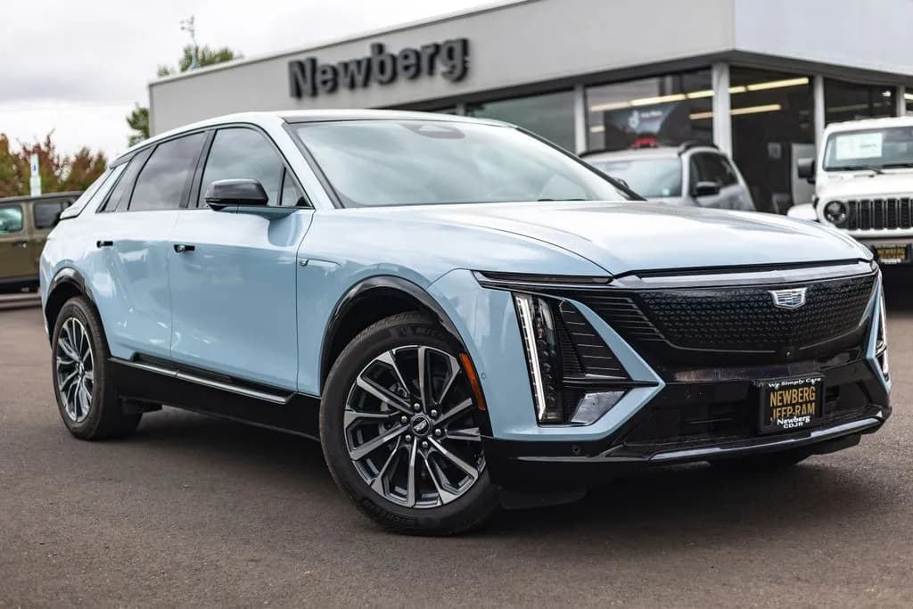 2024 Cadillac Lyriq Sport in Nimbus Metallic for sale at Newberg CDJR in Newberg, Oregon