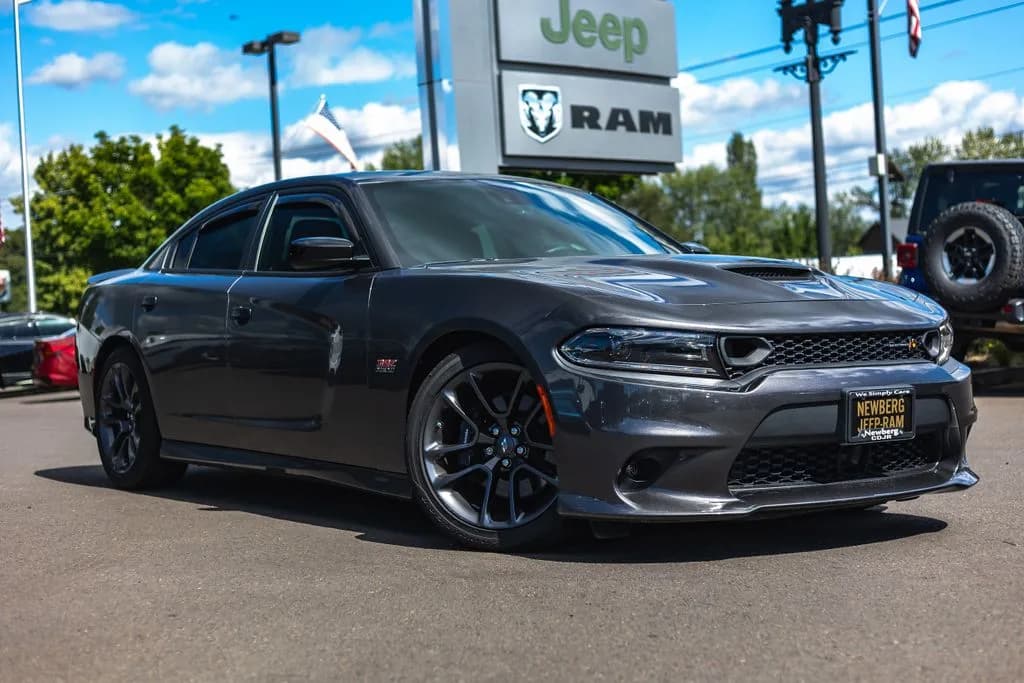 2023 Dodge Charger R/T Scat Pack in Granite for sale at Newberg CDJR in Newberg, Oregon