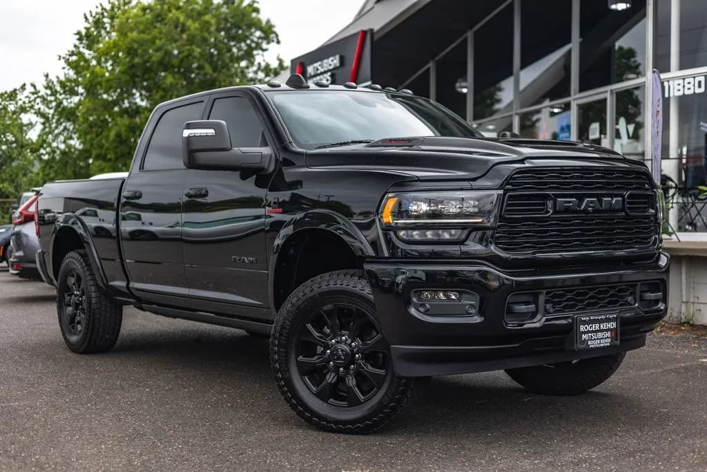 2023 Ram 3500 Limited in Diamond Black for sale at Roger Kehdi Mitsubishi near Portland, Oregon