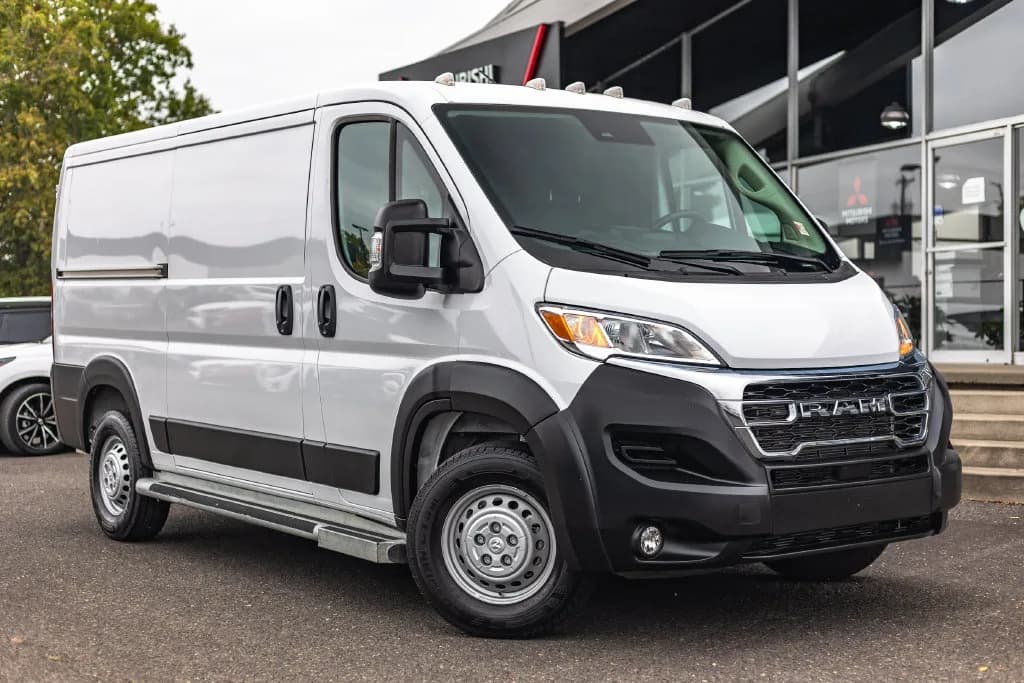 2025 Ram Promaster 2500 Base in Bright White Clearcoat for sale at Roger Kehdi Mitsubishi near Portland, Oregon