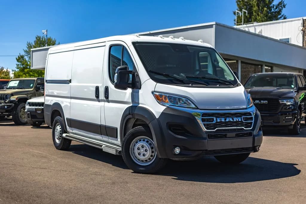 2025 Ram Promaster 2500 Base in Bright White Clearcoat for sale at Newberg CDJR in Newberg, Oregon