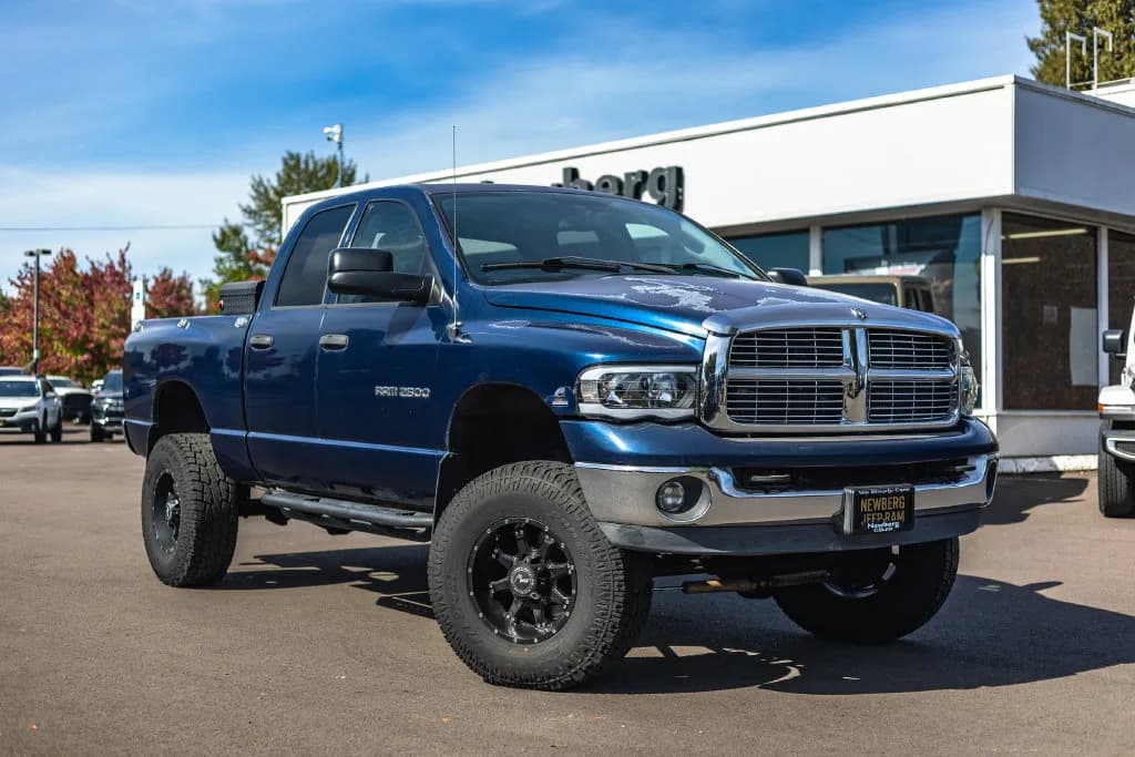2003 Dodge Ram 2500 Base SLT in Blue for sale at Newberg CDJR in Newberg, Oregon