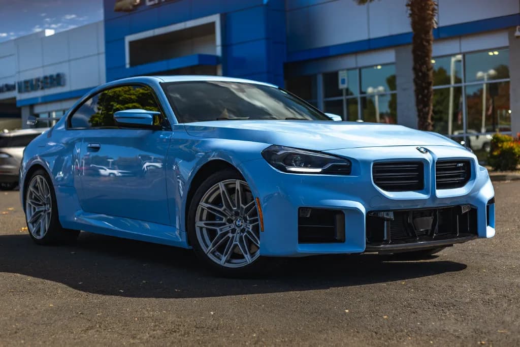 2024 BMW M2 Base in Blue for sale at Newberg Chevrolet in Newberg, Oregon