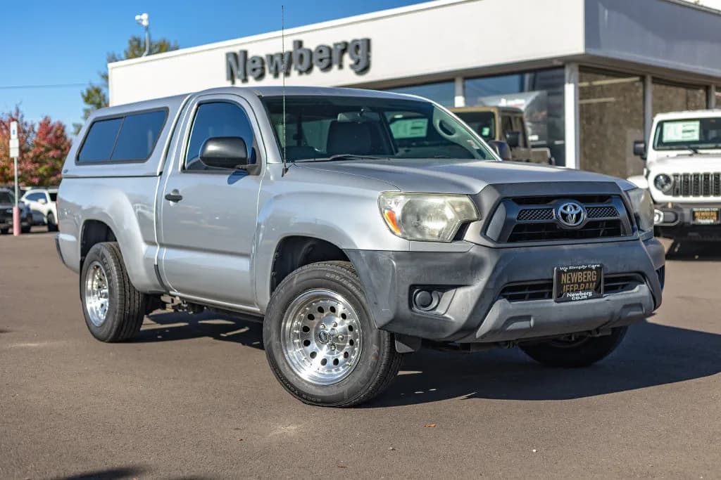 2012 Toyota Tacoma Base in Silver Streak Mica for sale at Newberg CDJR in Newberg, Oregon, photo 1 of 10