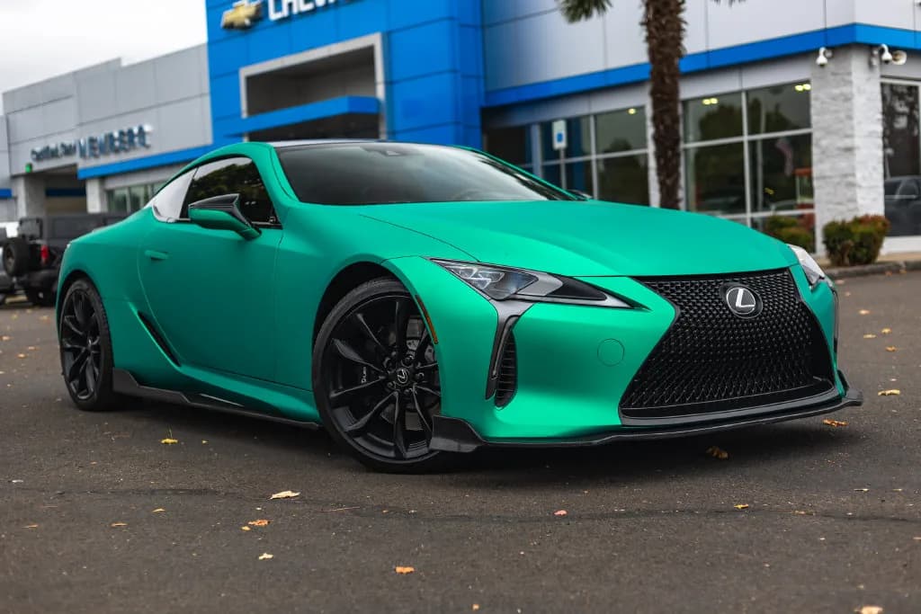 2018 Lexus LC 500 in Caviar for sale at Newberg Chevrolet in Newberg, Oregon