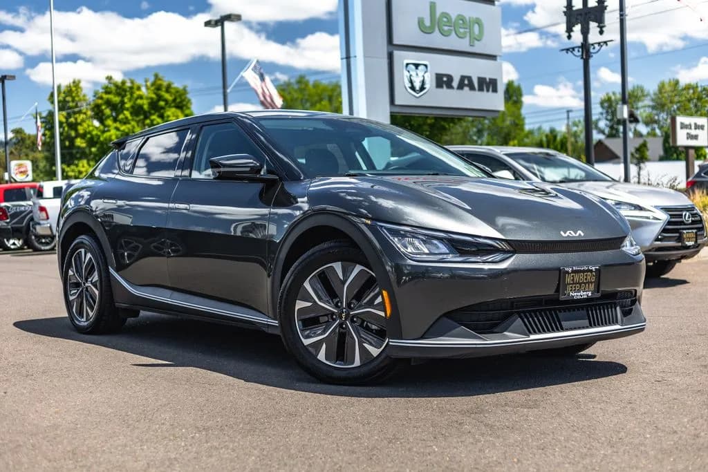2024 Kia EV6 Light in Gray for sale at Newberg CDJR in Newberg, Oregon