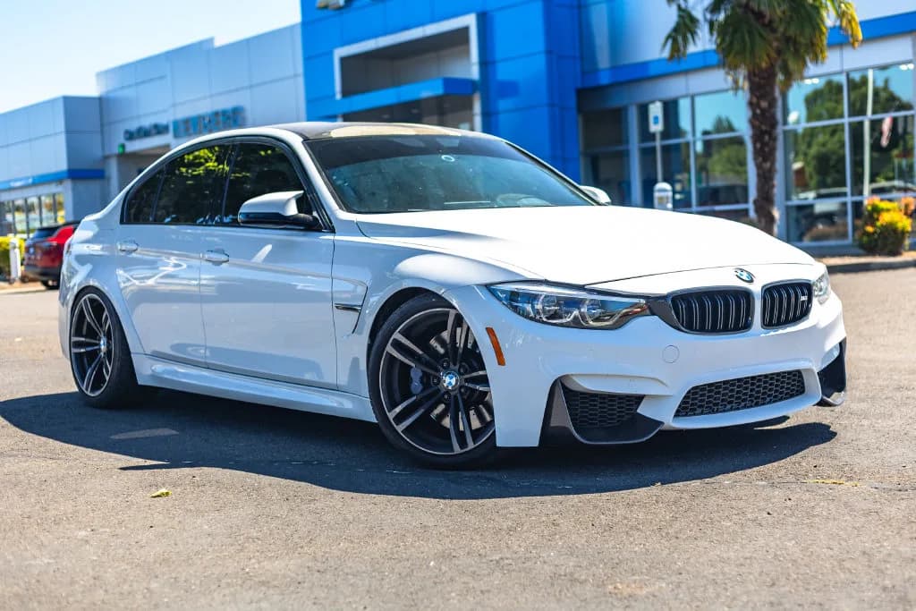 2016 BMW M3 Base in Alpine White for sale at Newberg Chevrolet in Newberg, Oregon