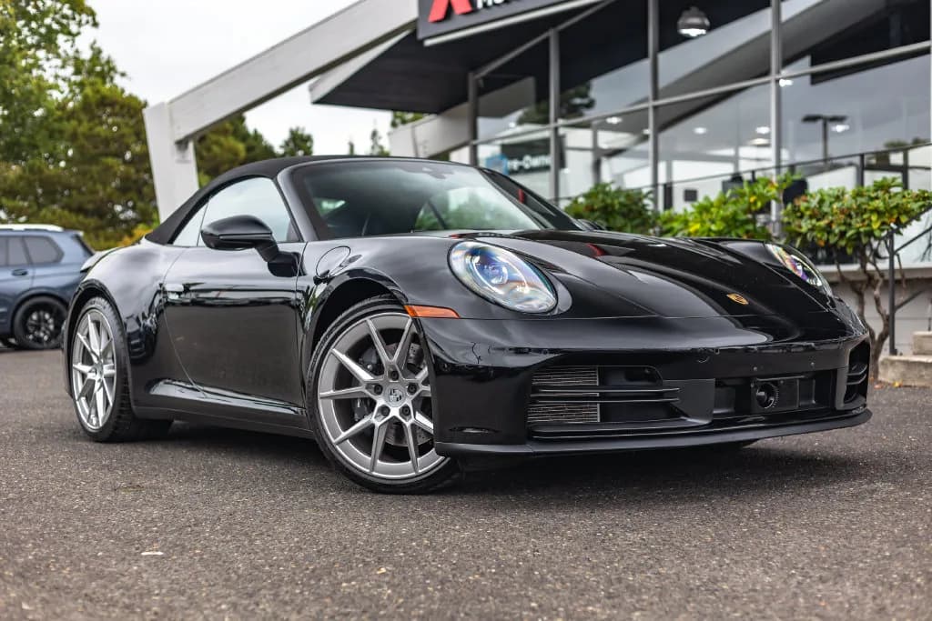2025 Porsche 911 Carrera in Black for sale at Roger Kehdi Mitsubishi near Portland, Oregon