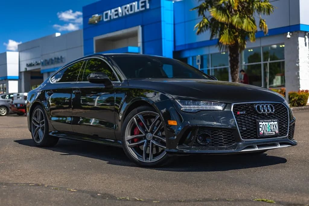 2016 Audi RS 7 Prestige quattro in Black Metallic for sale at Newberg Chevrolet in Newberg, Oregon