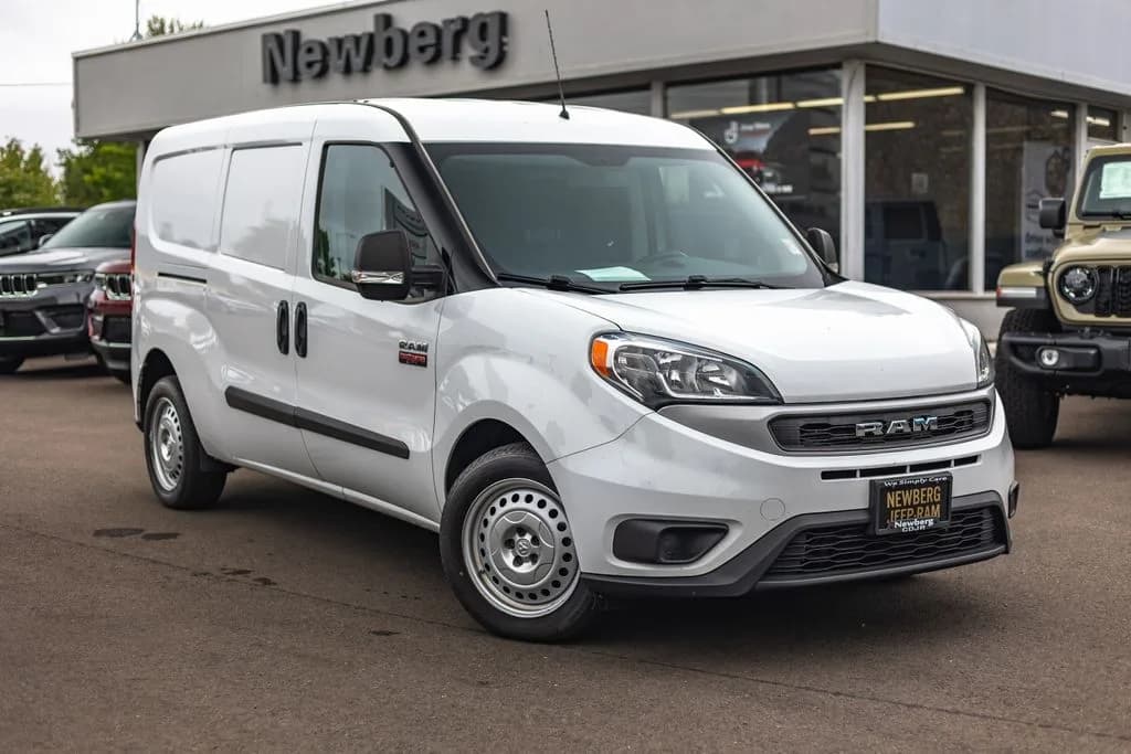 2022 Ram Promaster City Base in Bright White for sale at Newberg CDJR in Newberg, Oregon