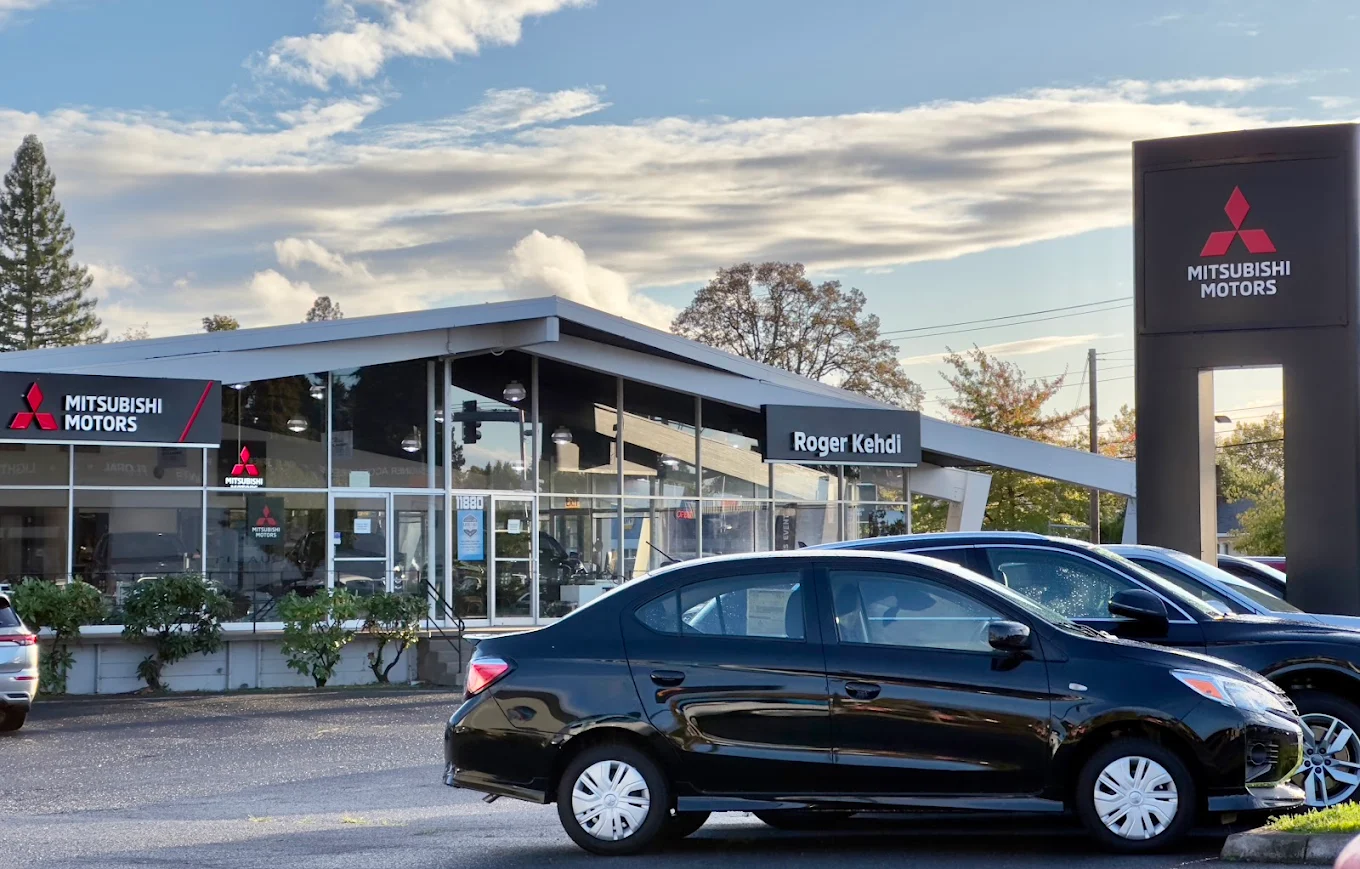 Roger Kehdi Mitsubishi storefront in Tigard, Oregon — one of three RSK Auto Group dealerships